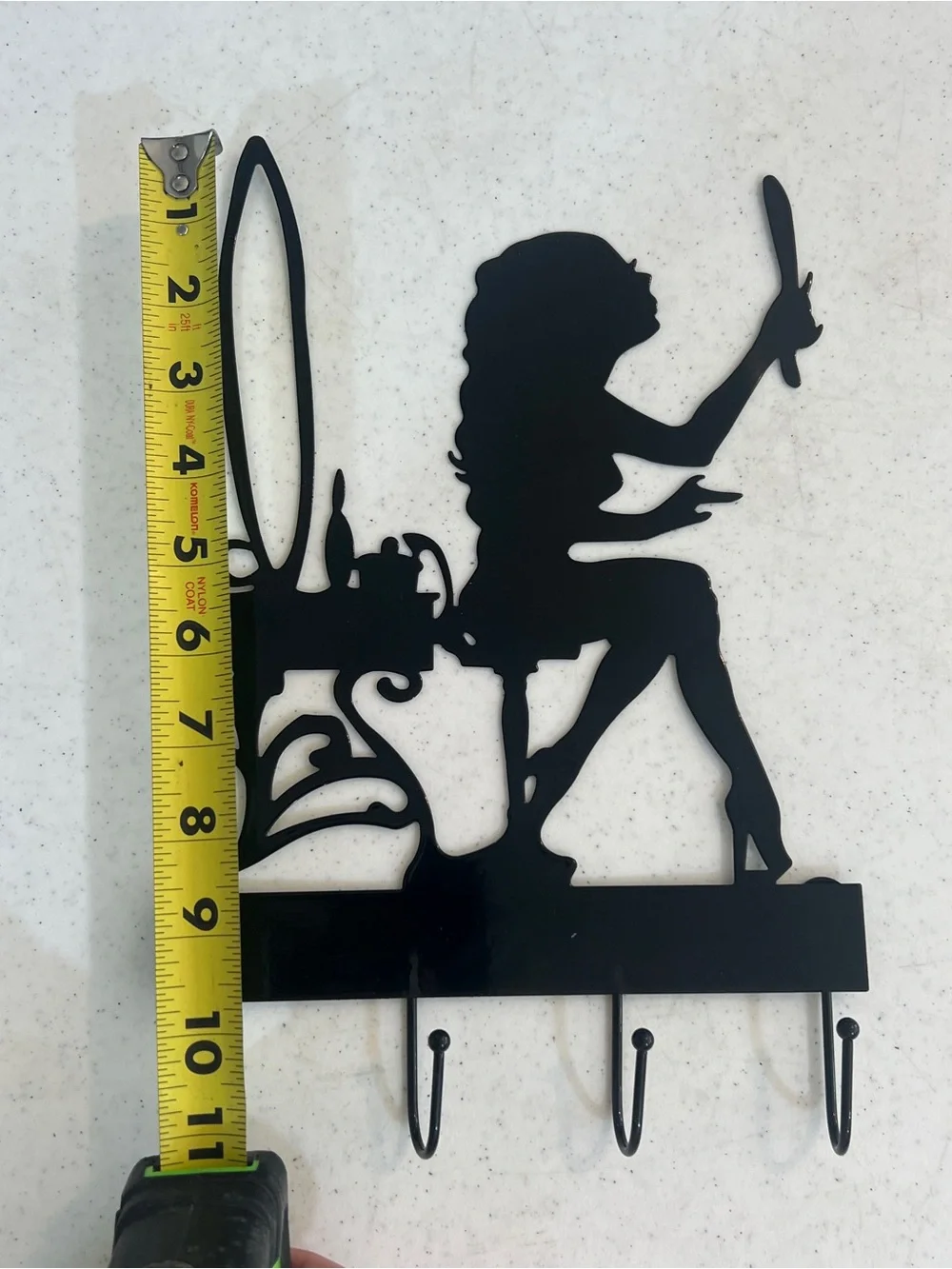 Vanity Silhouette Wall Hook - Black